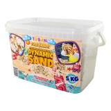 Cumpara ieftin Nisip Kinetic in cutie - natural, 5 kg