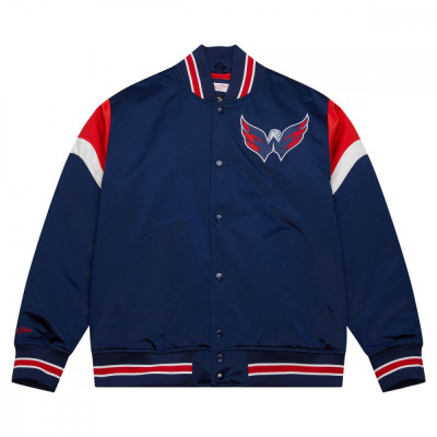 Washington Capitals geacă de bărbați NHL Heavyweight Satin Jacket - L foto