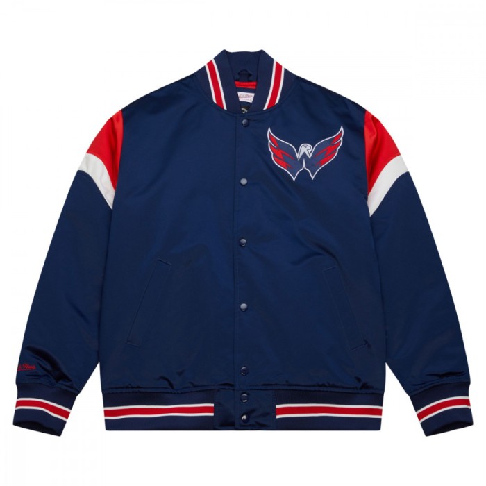 Washington Capitals geacă de bărbați NHL Heavyweight Satin Jacket - XL