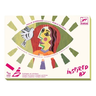 Atelier creativ Cap patrat Inspired by Picasso, Djeco foto