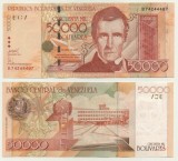 VENEZUELA █ bancnota █ 50000 Bolivares █ 2006 █ P-87b █ UNC █ necirculata