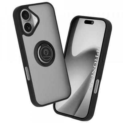 Husa pentru Apple iPhone 17, Techsuit, Glinth, Neagra foto