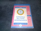 REVISTA GANDIREA MILITARA ROMANEASCA NR 1 1998