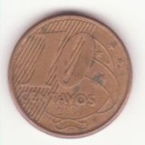Brazilia 10 centavos 2009 - Pedro I, America Centrala si de Sud