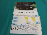 DACIA 1310 * INSTRUCȚIUNI DE FOLOSIRE + CARNET DE &Icirc;NTREȚINERE ȘI GARANȚIE * 1995 * 4 3 5
