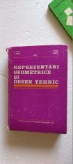 REPREZENTARI GEOMETRICE SI DESEN TEHNIC - V. IANCAU foto