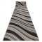 Traversa sisal Floorlux model 20353 argintiu si negru, 70 cm