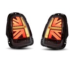 Set lampa spate MINI ONE/COOPER/CLUBMAN/CLUBVAN/COUPE/ROADSTER/CABRIO (R55/56/57/58/59), 07.2007-2013, partea stanga, dynamic indicator; LED; alb, fu