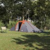 VidaXL Cort Gri și Portocaliu și Negru 510 x 240 x 156 cm Poliester 42001165
