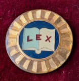 LEX Justitie - Barou - Procuror - Judecator din Romania, insigna magistratura