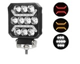 LED Lumini de lucru 12V 24V 15W 1500lm pentru Camion tractor Suv 4x4 Spot Beam Alb/Rosu/Galben