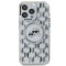 Husa MagSafe pentru Apple iPhone 15, Karl Lagerfeld, IML Monogram Karl &amp; Choupette&#039;s Heads, Transparenta