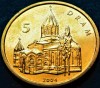 Moneda exotica 5 DRAM - NAGORNO KARABAH, anul 2004 * cod 404 A = UNC, Asia