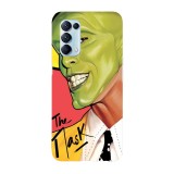 Husa compatibila cu Oppo A55, Viceversa, model Stanley The Mask, Silicon, TPU, Transparent, Carcasa