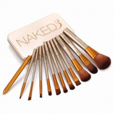 Set Pensule Machiaj din Par sintetic tip Naked 3, make-up new generation, Urban Trends r foto