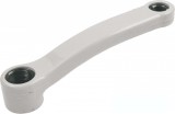 Brat pedalier, otel, ax patrat, lungime 150mm, culoare gri Cod:421579050RM