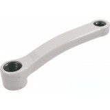 Brat pedalier, otel, ax patrat, lungime 150mm, culoare gri Cod:421579050RM