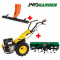 ProGARDEN Pachet BT330/G190 motocultor multifunctional, 14CP, benzina, 3+2 viteze, bara cosire 1200mm, freza tractata BT-X90 900mm