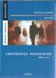 Chintesenta sociologiei - Nicolae Grosu