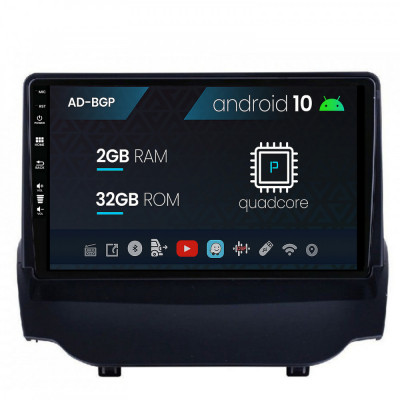 Navigatie Ford EcoSport (2013-2016) Android 10, P-Quadcore 2GB RAM + 32GB ROM, 9 Inch - AD-BGP9002+BGRKIT118 foto