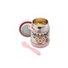 Cutie alimentara din inox cu lingura-furculita, Caprioara, 3 Sprouts