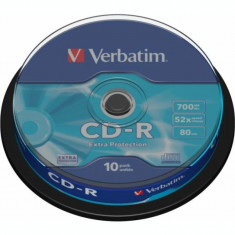 CD-R VERBATIM 700MB 80min viteza 52x 10 buc spindle &amp;amp;quot;43437&amp;amp;quot; 7235 foto