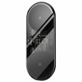Incarcator Wireless Telefon Baseus Digital Led Display Fără Fir Dublu Cu Afișaj Digital 20W Negru WXSX010101