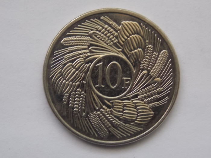 10 FRANCS 2011 BURUNDI-XF