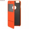 Husa Flip S-View Rock Rapid Orange pentru Apple iPhone 6 Plus (5.5 inch)
