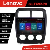 Navigatie Android Dodge Caliber 2010-2012 Lenovo QLED 4GB+64GB 360