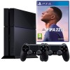 Consola Sony PlayStation 4 PS4 500GB, 2 Controllere, FIFA 22 (Second-Hand) Garantie 12 Luni