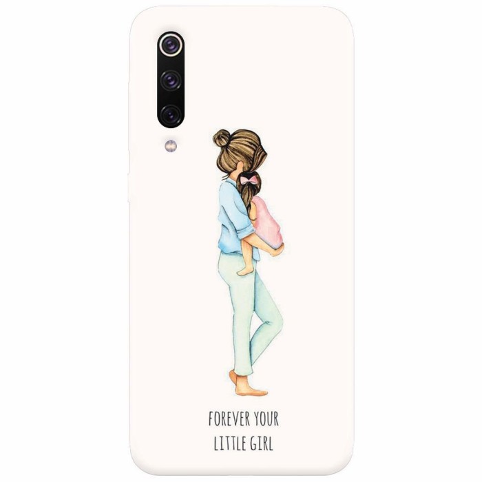 Husa silicon pentru Xiaomi Mi 9, Forever Little Girl