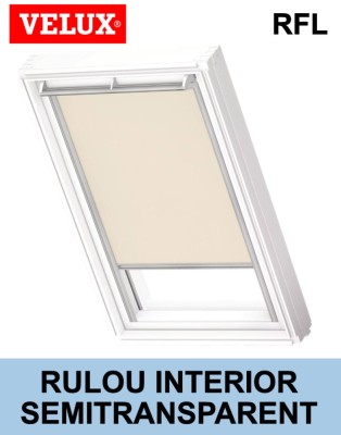 Rulou interior semitransparent Velux RFL foto