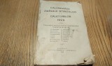 CALENDARUL ZIARULUI STIINTELOR SI AL CALATORIILOR 1929 - 1928, 158 p.