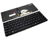 Tastatura HP HPM18C13USJ920 iluminata layout US fara rama enter mic, KBHP440G6-B iluminata layout US fara rama