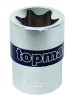 Tubulara scurta 1/2&amp;quot; x E10 stea CRV Topmaster Profesional