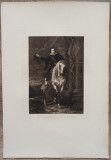 Portretul Marchizului Antoine Jules, A. van Dyck// gravura A. Quantin