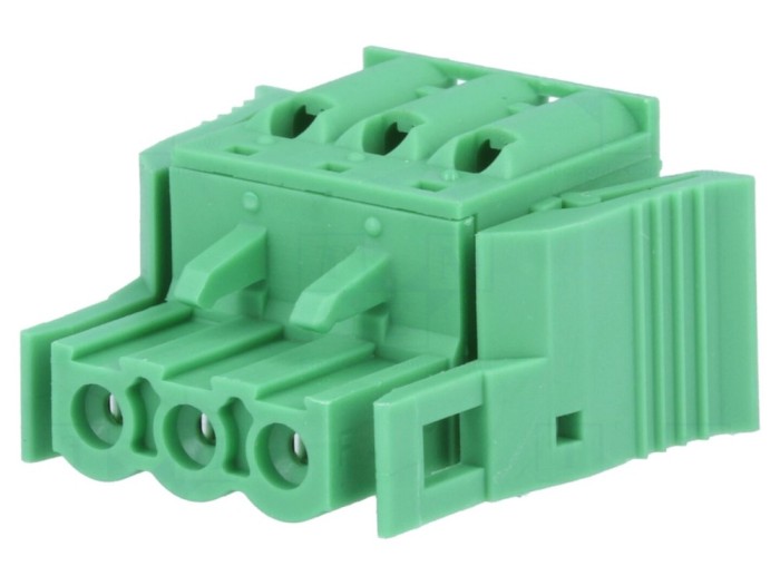 Conector regletă de conexiuni deconectabilă 3 piste