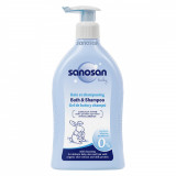 Cumpara ieftin Sampon si spumant Baby, 400 ml, Sanosan