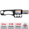 Navigatie Jeep Wrangler 2014-2016 Edotec 2 ecrane 8 core 4+128 21.6 inch Incell android Wifi 5Ghz gps internet Kit-wr-15 CarStore Technology