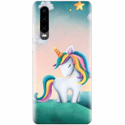 Husa silicon pentru Huawei P30, Magic Unicorn foto