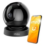 Camera IP Wi-Fi, Imou Rex 3D 5 MP, IR 10 m, lentila 3.6 mm, alarma, microfon, difuzor, MicroSD, IPC-GS2DP-5K0W SafetyGuard Surveillance