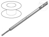 Cablu litat 24AWG TFE gri 600V 30m