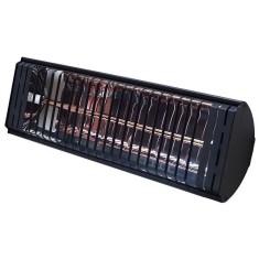 Incalzitor electric de perete Heinner, putere 2000 W, lampa chihlimbar cu stralucire redusa, incalzire instantanee