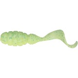 Good Meal Grub 3.8cm Hot Lime Glow Chart 8buc, JACKALL