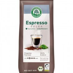 Cafea bio macinata Solea Expresso decofeinizata, 250g Lebensbaum
