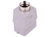 Carcasa Conector HDC ILME 44.27 IP66 Aliaj Aluminiu Inalta Montare Cablu PG21 Drept