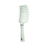 Cumpara ieftin Perie de par profesionala, ventilata, anti-incalcire, cu peri flexibili si maner ergonomic, pentru uscare rapida si coafare zilnica, verde , Dactylion