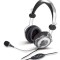 CASTI Genius, &quot;HS-04SU&quot;, cu fir, standard, utilizare multimedia, microfon pe brat, noise canceling, conectare prin Jack 3.5 mm x 2, negru&amp;amp;argintiu