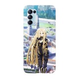 Husa compatibila cu Oppo A77, Viceversa, model Alpha The Eminence in Shadow, Silicon, TPU, Transparent, Carcasa